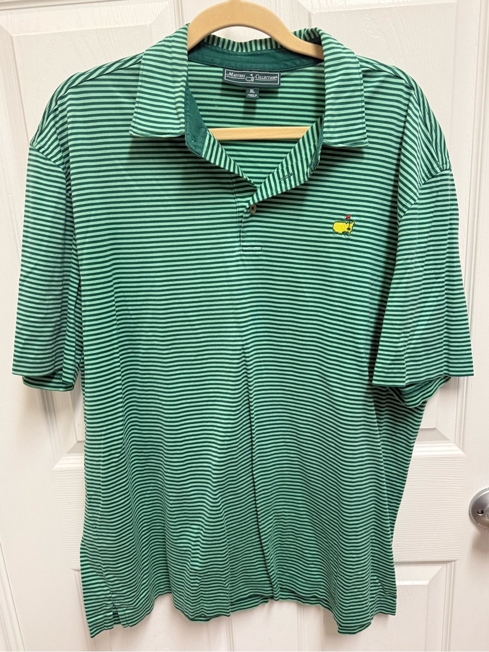 Masters Collection Striped Masters Polo View 2